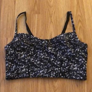Longline bralette